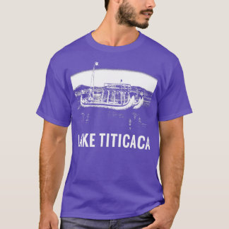 Camiseta Lago Titicaca Andes Bolivia Peru Viagem Souvenir