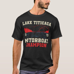 Camiseta Lago Titicaca Motorboat Champion