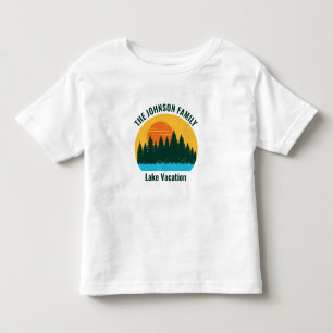 Camiseta Lago Vacation Sunset Legal Personalizado