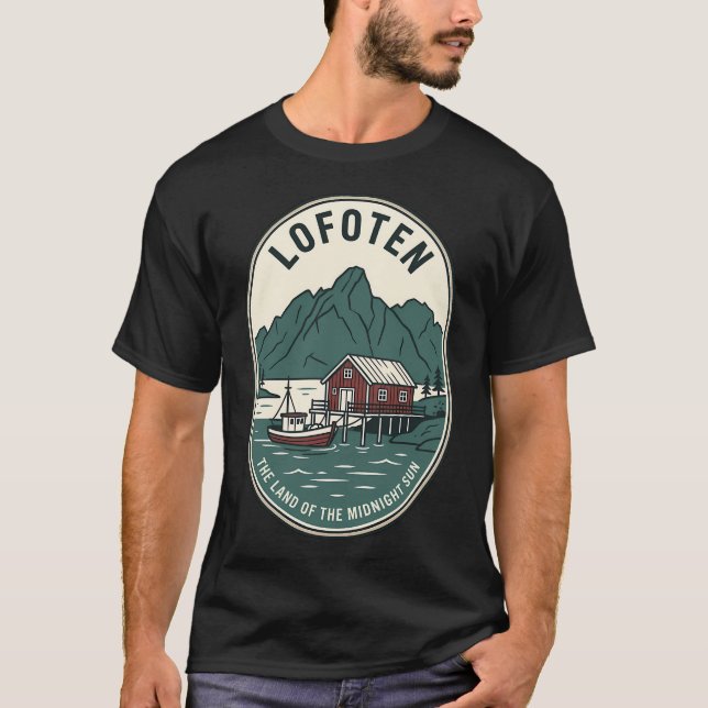 Camiseta Lago Weiss - Paisagem Mínima de Cobre (Frente)