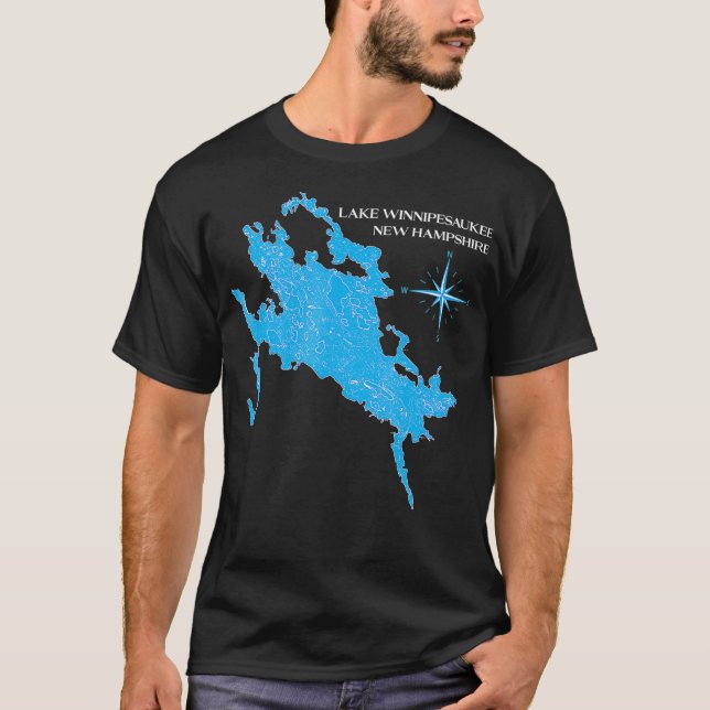 Camiseta Lago Winnipesaukee New Hampshire (Frente)