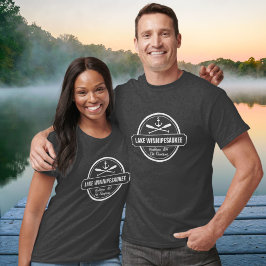 Camiseta Lago Winnipesaukee NH cidade personalizada, nome, 