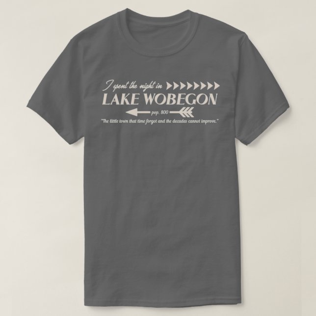 Camiseta Lago Wobegon  (Frente do Design)