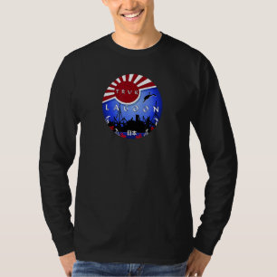 Camiseta Lagoa de Truk Bandeira do Japão Mergulho em Naufrá