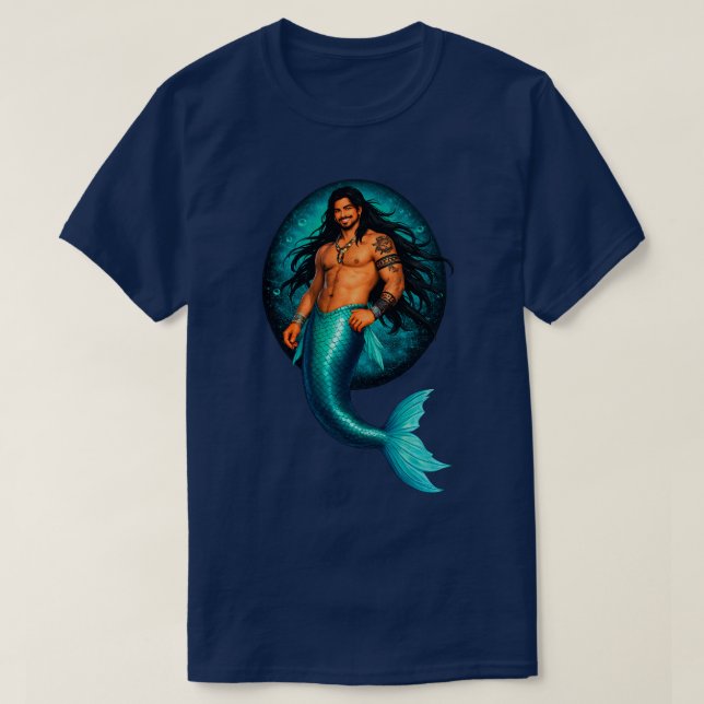 Camiseta Lagoa Merbear - Pântano das Marés de Cheydan (Frente do Design)