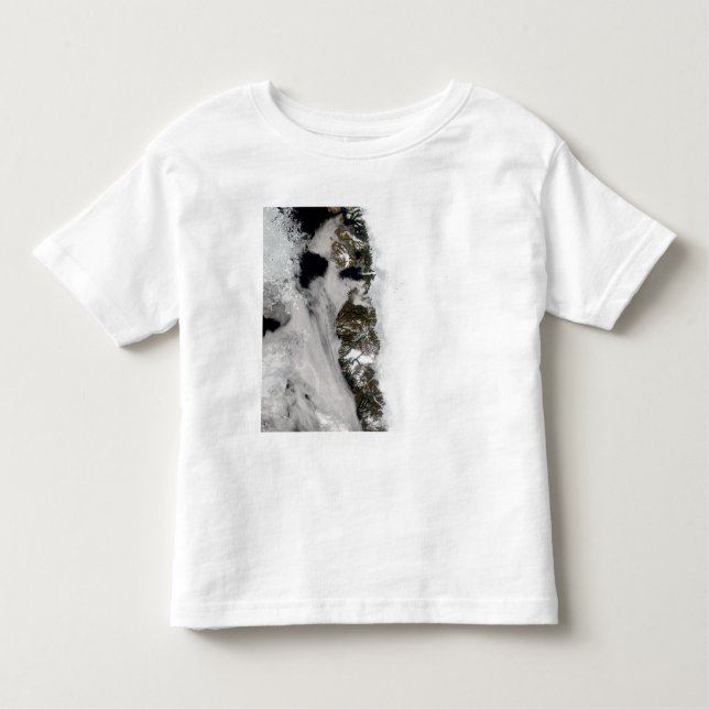 Camiseta Lagoas de Meltwater ao longo da costa oeste da Gro (Frente)