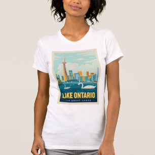 Camiseta Lagos excelente Lago Ontario