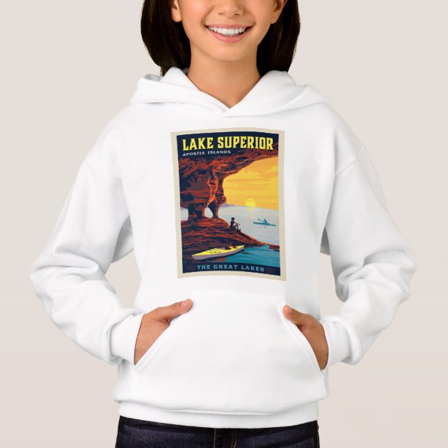 Camiseta Lagos excelente | Lago Superior (Frente)