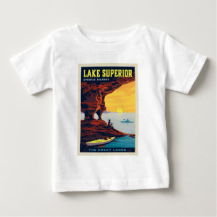 Camiseta Lagos excelente Lago Superior