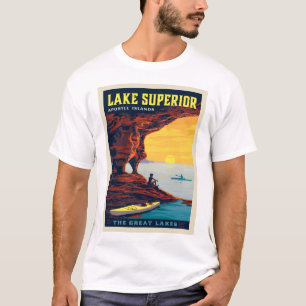 Camiseta Lagos excelente   Lago Superior
