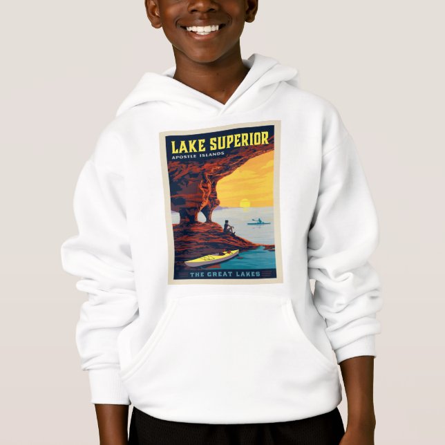 Camiseta Lagos excelente | Lago Superior (Frente)