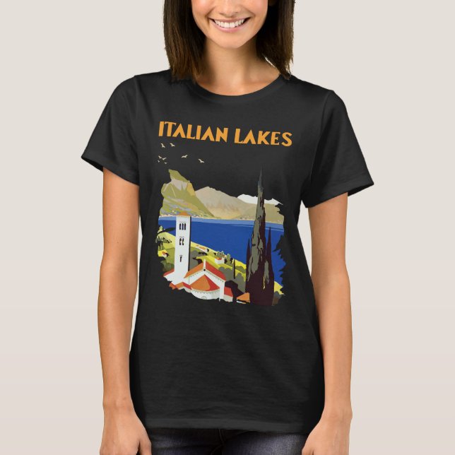 Camiseta Lagos italianos (Frente)