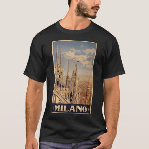 Camiseta Lagos italianos. Viagem