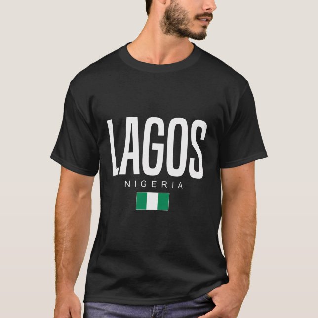 Camiseta Lagos Nigéria (Frente)