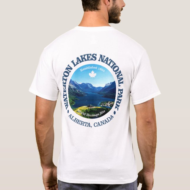 Camiseta Lagos Waterton NP (Verso)