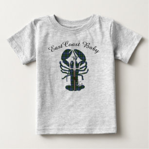 Camiseta Lagosta bebê da Costa Leste Nova Scotia Halifax Ca