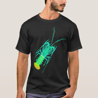 Camiseta Lagosta de lavagante de crustáceos