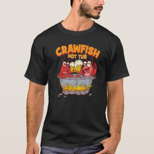 Camiseta Lagosta Louisiana Boil Hot Tub Cajun