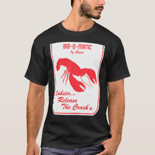 Camiseta Lagosta Maine New England Seafood Shore Janto Cho