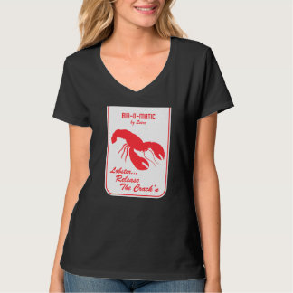 Camiseta Lagosta Maine New England Seafood Shore Janto Cho