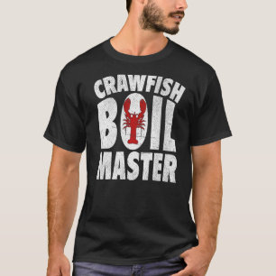 Camiseta Lagosta Marcha Mens Cajun Festival Crawfish