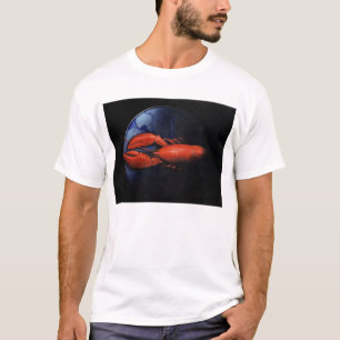 Camiseta Lagosta na placa de Tiffany
