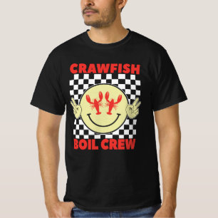 Camiseta Lagosta Naufrágio Crawfish Season Crawfish Face