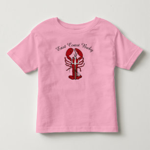 Camiseta Lagosta Oriental Nova Escócia Canadá Todler