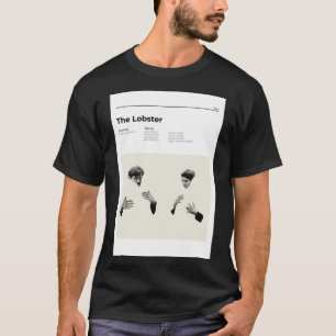 Camiseta Lagosta - Poster de filmes minimalista - Yorgos La