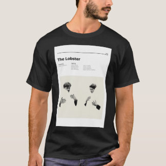 Camiseta Lagosta - Poster de filmes minimalista - Yorgos La