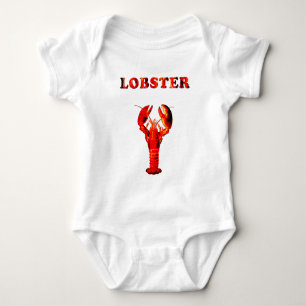 Camiseta lagosta vermelha