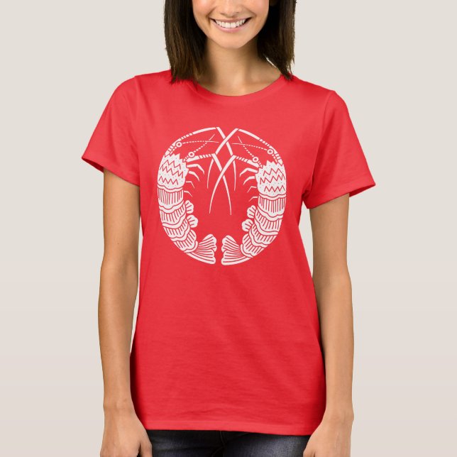 Camiseta Lagostas Espinhosas de Frente (Frente)