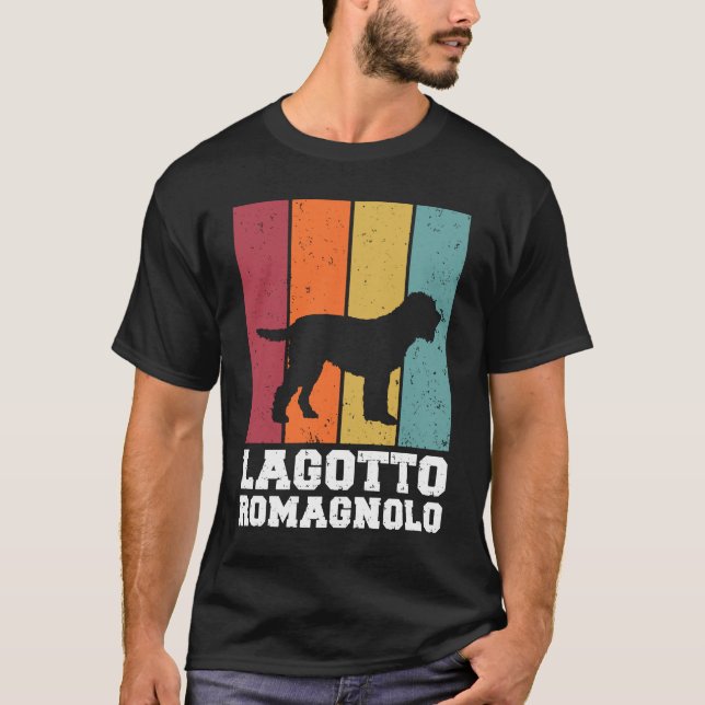 Camiseta Lagotto romagnolo Vintage  2 (Frente)