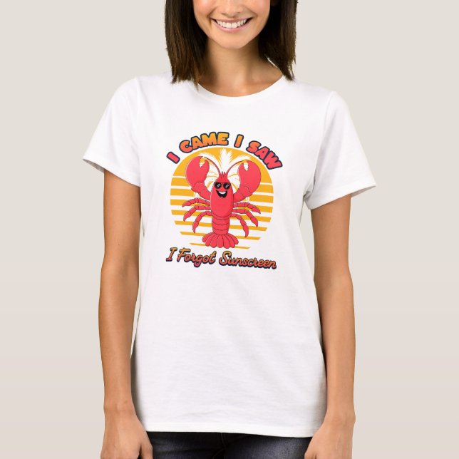 Camiseta Lagra do Lagostim - Eu Vim Eu Vi Eu Esqueci o Prot (Frente)