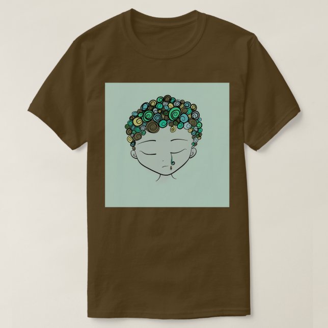 Camiseta lágrimas (Frente do Design)