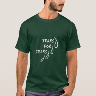 Camiseta Lágrimas para Medos   Citação Engraçada
