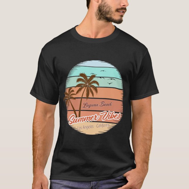 Camiseta Laguna Beach Summer Vibes (Frente)
