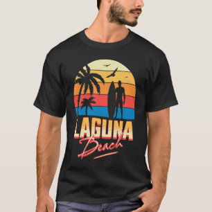 Camiseta Laguna California Beach Surfing Surf Summer Vacati