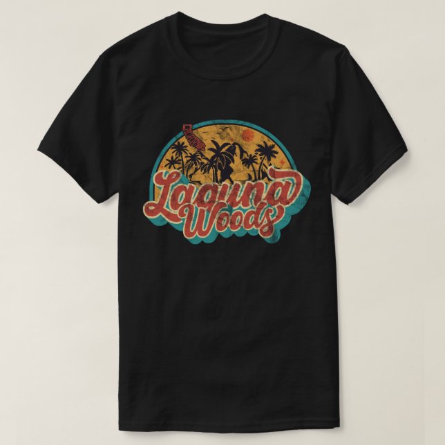 Camiseta Laguna Woods, Califórnia (Frente do Design)