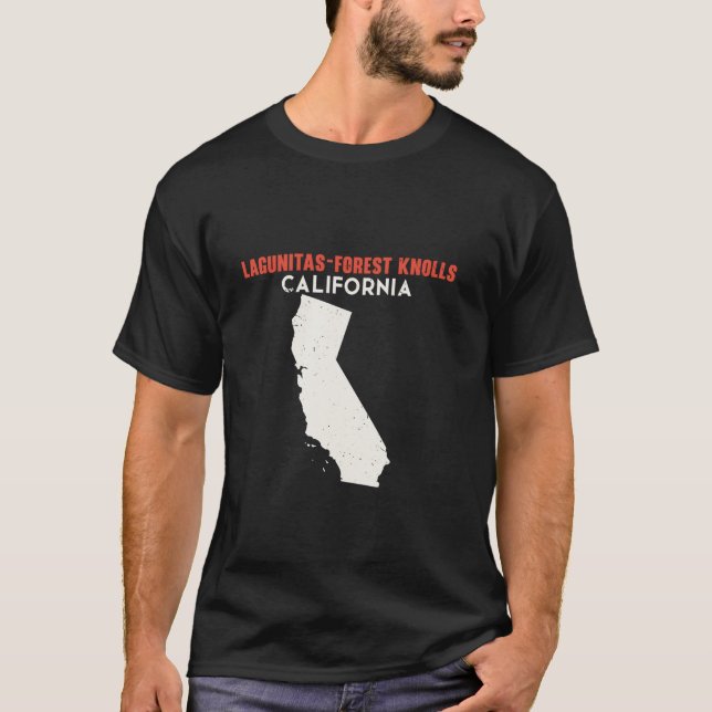Camiseta Lagunitas Forest Knolls California State Ameri (Frente)