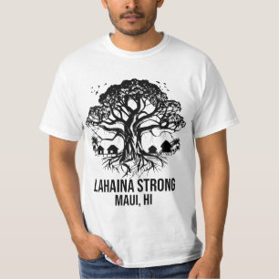 Camiseta Lahaina Strong Maui Hawaii Antiga Árvore Banyan