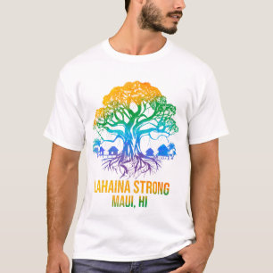 Camiseta Lahaina Strong Maui Hawaii - Antiga árvore Banyan