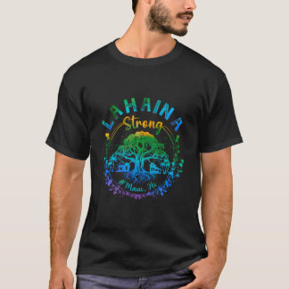 Camiseta Lahaina Strong Maui Hawaii Old Banyan Tree M