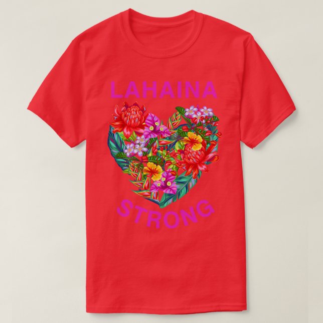 Camiseta Lahaina Strong TShirt 2 (Frente do Design)