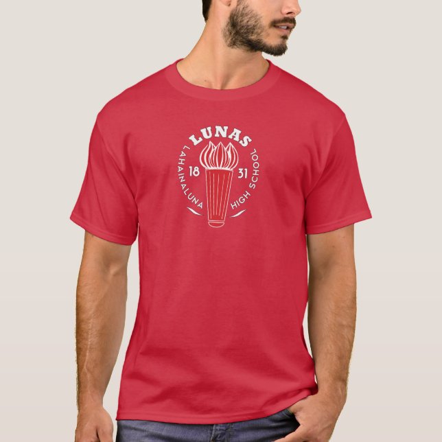 Camiseta Lahainaluna Segundo grau Torch (Frente)