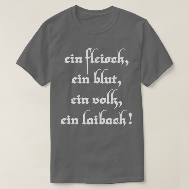 Camiseta Laibach Fan Design (Frente do Design)