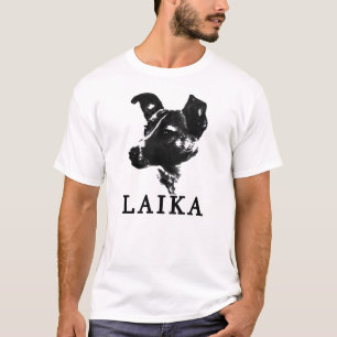 Camiseta Laika, o Cão Espacial Comunista