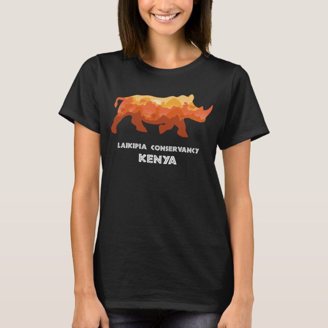 Camiseta Laikipia Conservancy, Kenya Safari National Park G (Frente)