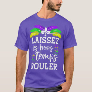 Camiseta Laissez Les Bons Temps Rouler Mardi Gras Louisiano