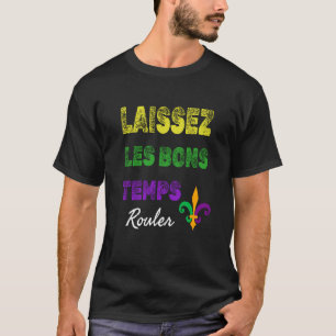 Camiseta Laissez Les Bons Temps Rouler Mardi Gras New Orlea